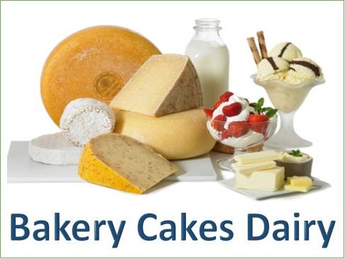 Bakery Cakes & Dairy