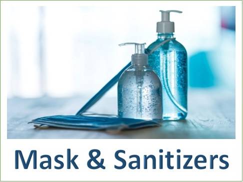 Mask & Sanitisers